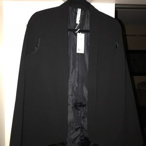 Mural Cape Blazer
